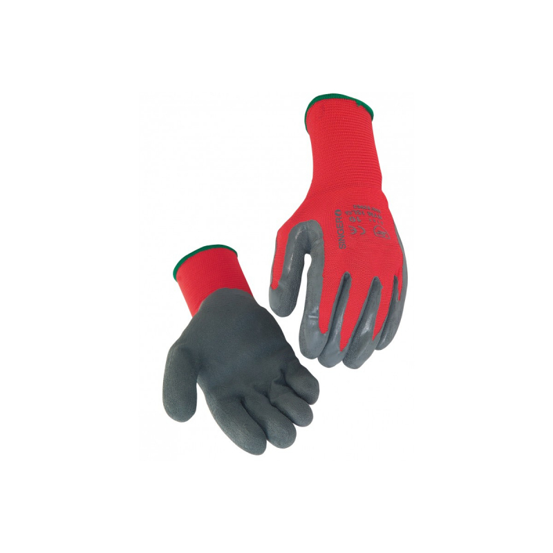 Gants nitrile - Floqué coton - SINGER