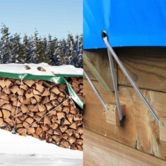 Elastischer Spanngummi 8mm Durchmesser 20m Länge Qualität