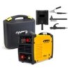 Saldatrice Inverter 140A display digitale casco LCD