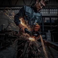 Angle Grinder 115mm 1000W Side Handle Speed 11000