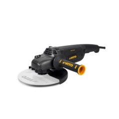 Amoladora angular 230mm 2600W velocidad 6500 rpm mango 3