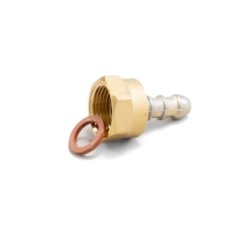 Kit de Conexión de Gas Completo 6mm x 12mm Manguera Flexible 1.5m