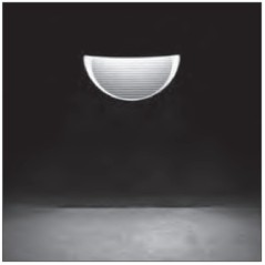 Applique da esterno LED a parete 6W 3000K IP65 ALLUMINIO