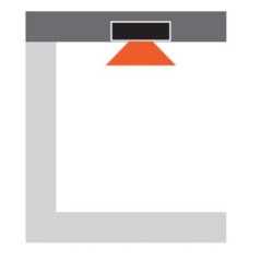 Quadratische LED-Paneele 85x85mm 3W Warmweiß 3000K 200 Lumen