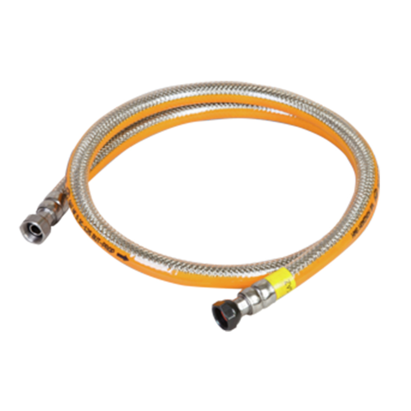 Tuyau gaz butane/propane flexible 2.00 m raccords à visser 20/150 et G1/2