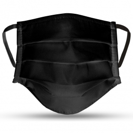 masque en tissu noir