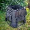 Gartenkomposter XL 480L witterungsbeständiger recycelbarer Kunststoff