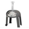 Horno de leña italiano Cocción 2 Pizzas - 400°C en 15 min