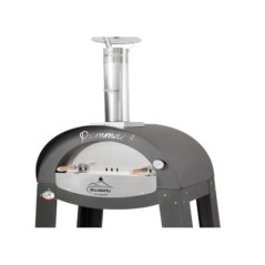 Forno a legna italiano Cottura 2 Pizze - 400°C in 15 min