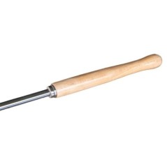 Pala per pizza rotonda inox Ø22cm manico 150cm peso 1.5kg