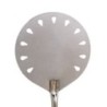Ronde pizza schep inox Ø22cm steel 150cm gewicht 1.5kg