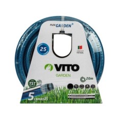 Tubo da giardino flessibile Ø19mm 20m 5 strati anti-torsione