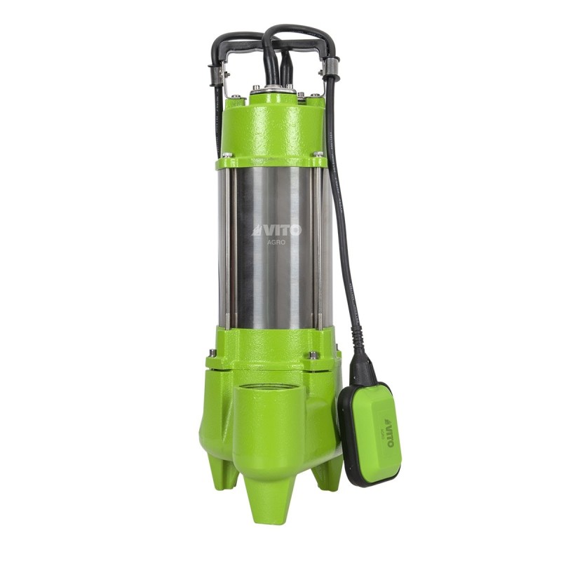 Pompe de relevage et d'évacuation d'eaux chargées 1500W