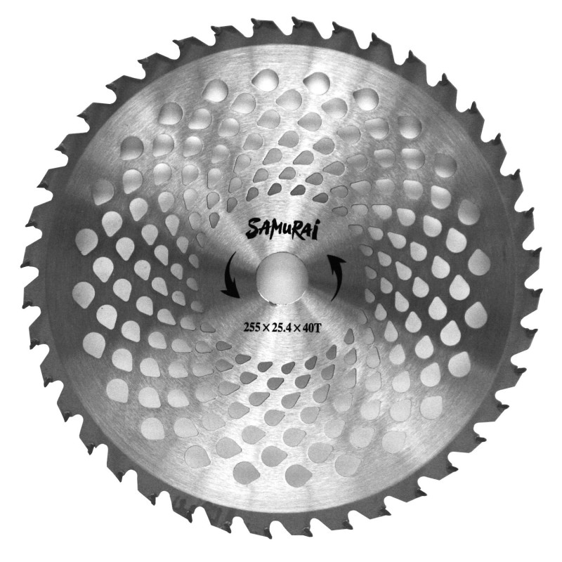 Disque débroussailleuse ⌀250mm 40 dents Alésage 25