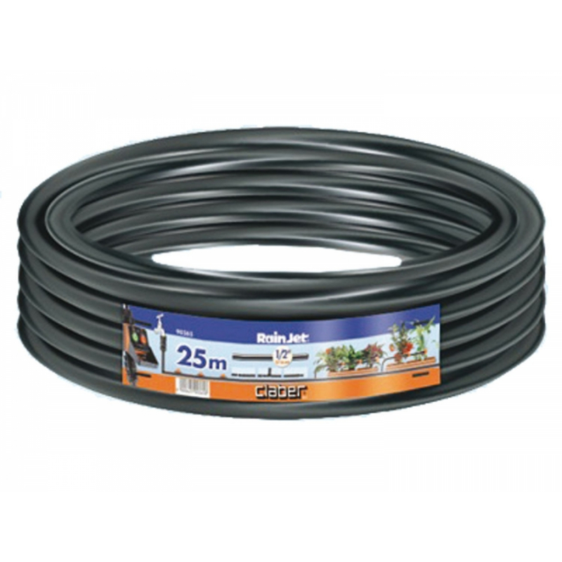 Tuyau d'irrigation 1/2' Diam 13-16 mm 50 mètres CLABER pour goutte à goutte