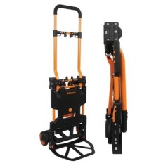 Carretilla de manipulación diablo 2en1 modular 136 kg plegable