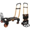 Chariot de manutention diable 2en1 modulable 136 kg pliable