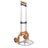 Chariot diable pliable 60 kg Aluminium compact poignée ergonomique B