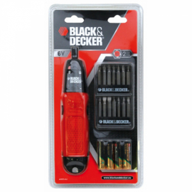 Black + Decker A7062-XJ Kit de Tournevis à cliquet avec accessoires