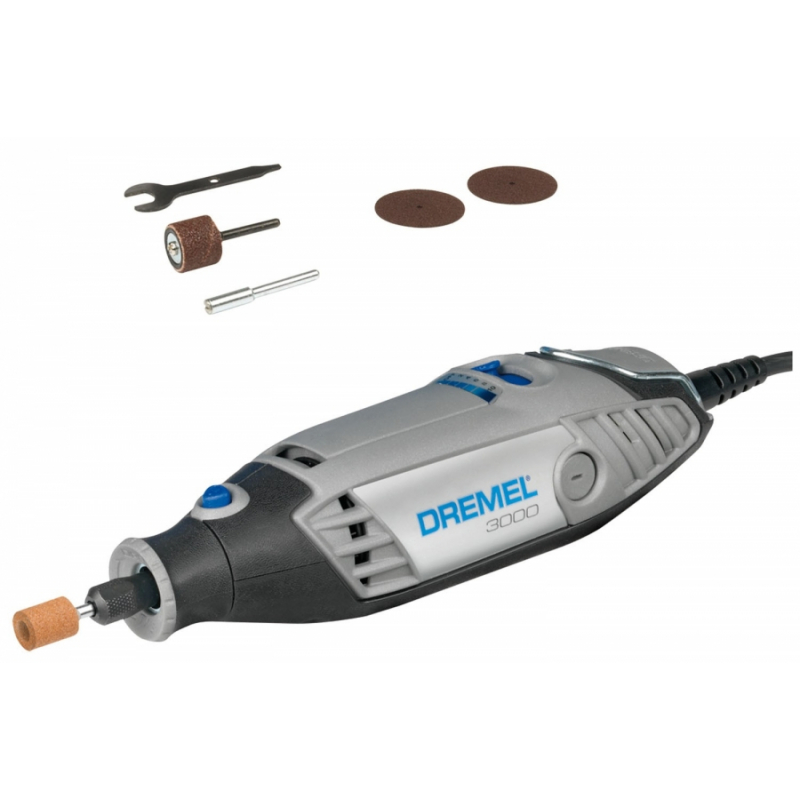 Outil multifonction 130W DREMEL® 3000 + 5 accessoires 230V