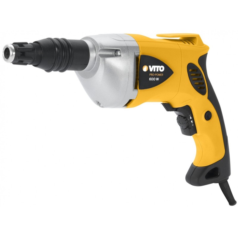 Visseuse pour plaque de plâtre 600W Vitesse variable Sens réversible
