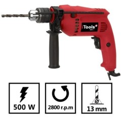 Trapano 500W ITOOLS con 2800 giri/min mandrino 13 mm