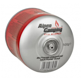 Alpen Camping Cartouche pour réchaud à gaz 400ml, Cartouches de gaz