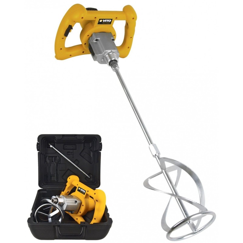 Malaxeur de chantier 1400W Tige 590mm 2 vitesses VITO PRO-POWER