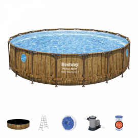 Cette piscine BESTWAY vendue par Univers du Pro, ovale, sera un avantage pour vos chaudes journées d’été !