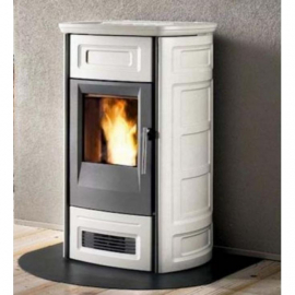 Poêle à gaz 3.4 kW Noir effet poêle à bois Manhattan Chauffage d