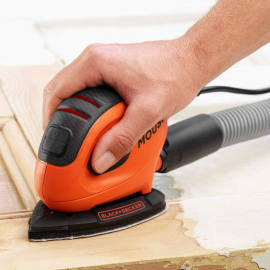 BLACK+DECKER KA280 Ponceuse 220 W : : Bricolage