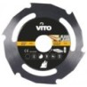 Disque coupe bois et PVC 115mm Vitesse 12000 tr/min Alésage 22