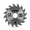 Lame Scie Circulaire 140mm 16 Dents Alésage 30mm VITO PRO-POWER