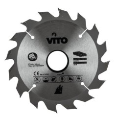 Lame scie circulaire 160mm 16 dents Alésage 30mm Bois VITO PRO-POWER