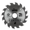 Lame scie circulaire 160mm 16 dents Alésage 30mm Bois VITO PRO-POWER