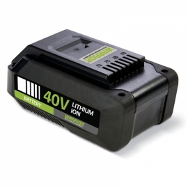 Batterie 40V Warrior. Batterie lithium pour souffleurs de feuilles, tronçonneuses & outillage motorisé pour le jardin.