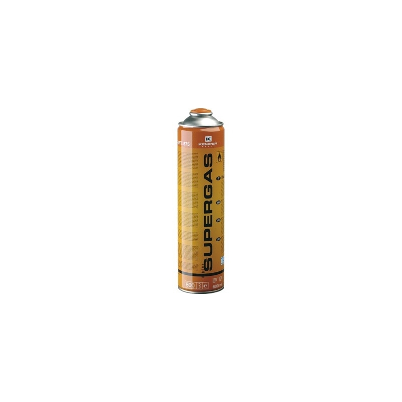 Cartouche gaz 330g Butane propane mix 600ml Kemper Bonbonne gaz universelle  valve 7/16