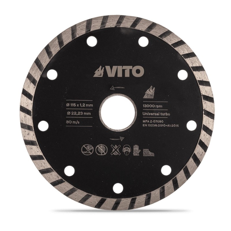 Disque diamant 115mm Épaisseur 1