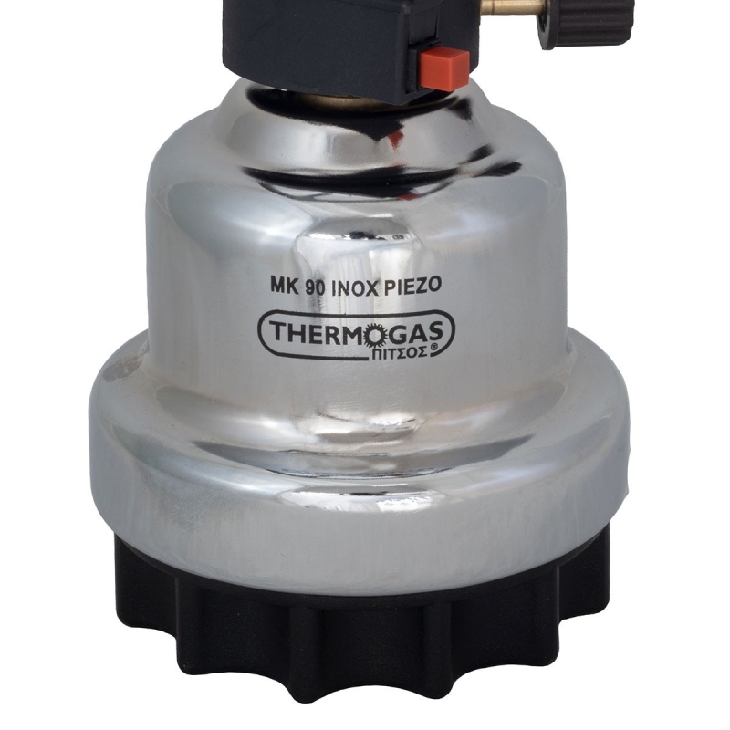 Rechaud gaz Coque et Plaque Inox Allumage piezo + 4 cartouches gaz
