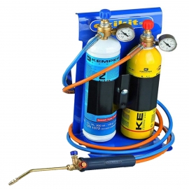 FAST WORLD SHOPPING ® Chalumeau Gaz Butane Brûleur Électrique Soudeur  Allumage Piézoélectrique Soudeuse Piezo Bouteille Gaz Recharge 190 Gr