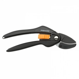 Sécateur Professionnel FISKARS Lame micro-tip Poignée Soft Grip