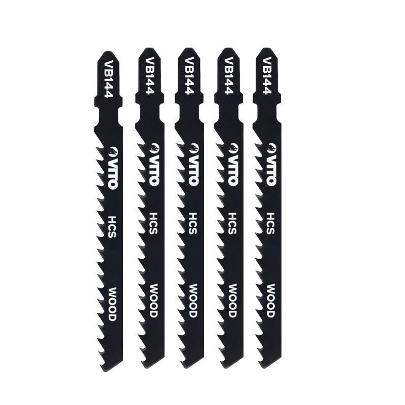 Pack de 5 lames bois pour scie sauteuse