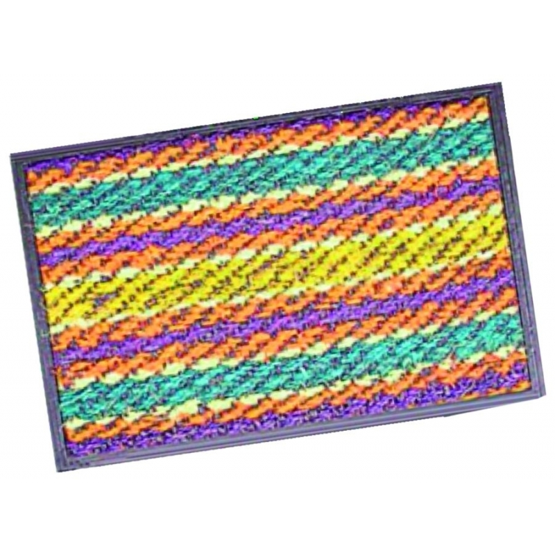 Tapis en caoutchouc, paillasson extérieur 60 x 40 x 2 cm