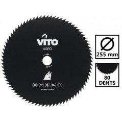 Cutting Blade for Brushcutter 80 Teeth Tungsten 255