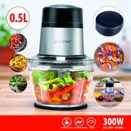 Luca Blender Multifonctionnel Batteur Hachoir Râpe de Cuisine