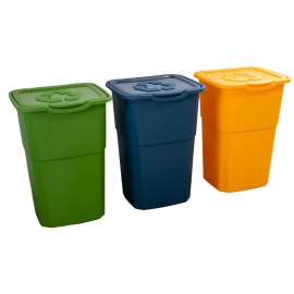 Poubelles de recyclage