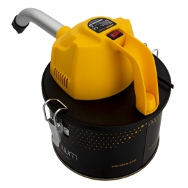 aspirateur de cendres avec cuve en inox 4L