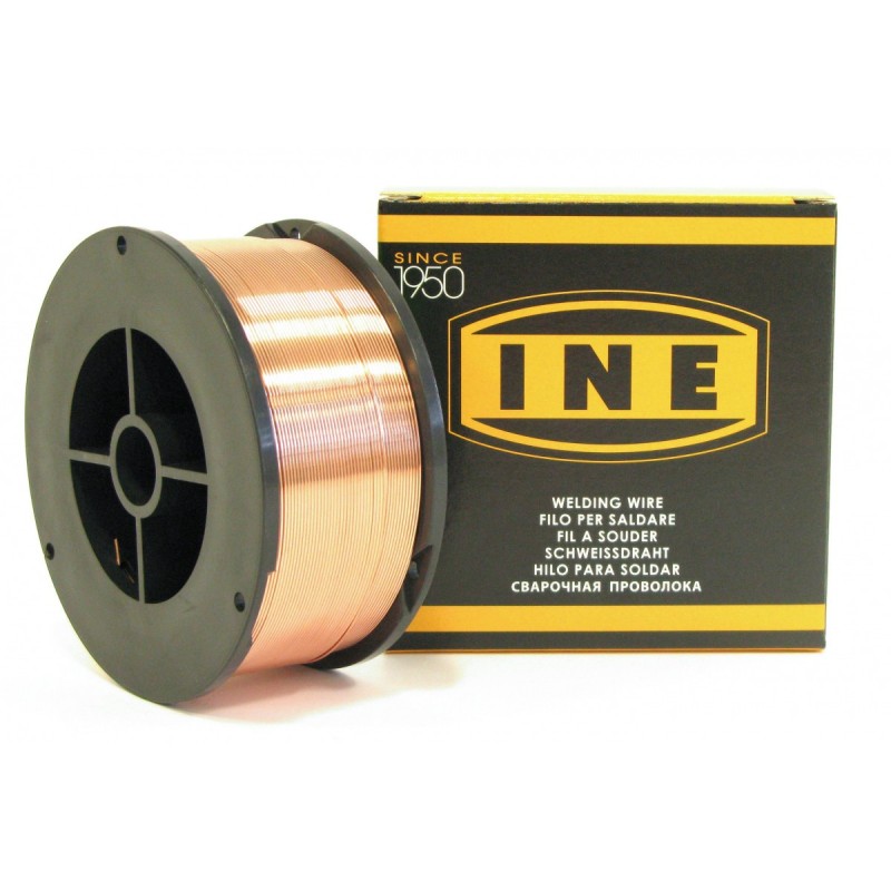 Fil à souder MIG acier SG2 0.6mm 700g non fourré MIG-MAG semi-automa