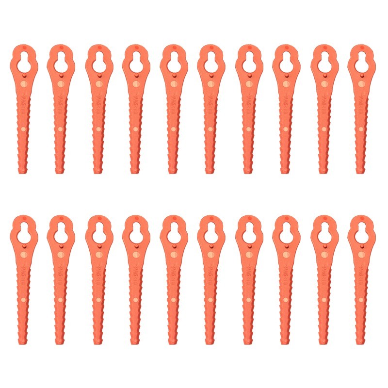 Lot de 20 Lames de Coupe-Bordure 20V