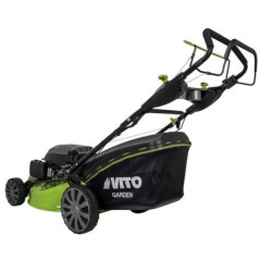 Cortacésped de gasolina 65 CV 196 cm³ 4 Tiempos Recogedor 65L